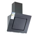 Dunstabzugshaube Ch22010sx - Schwarz, MODERN, Glas/Metall (60/80,6-110,6/33,7cm)