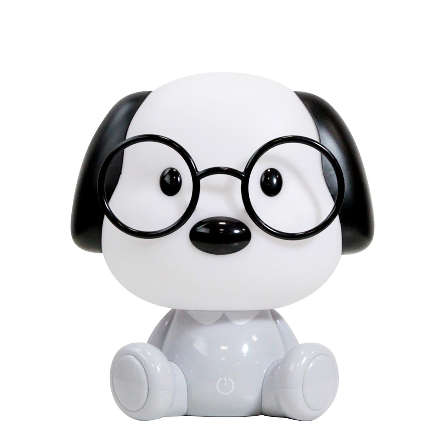 Kindertischleuchte Toby Weiß max. 3 Watt - Weiß, Basics, Kunststoff (17/17/20cm)