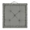 Ülőpárna Bo 40/40 - szürke, textil (40/40/6cm) - Mömax