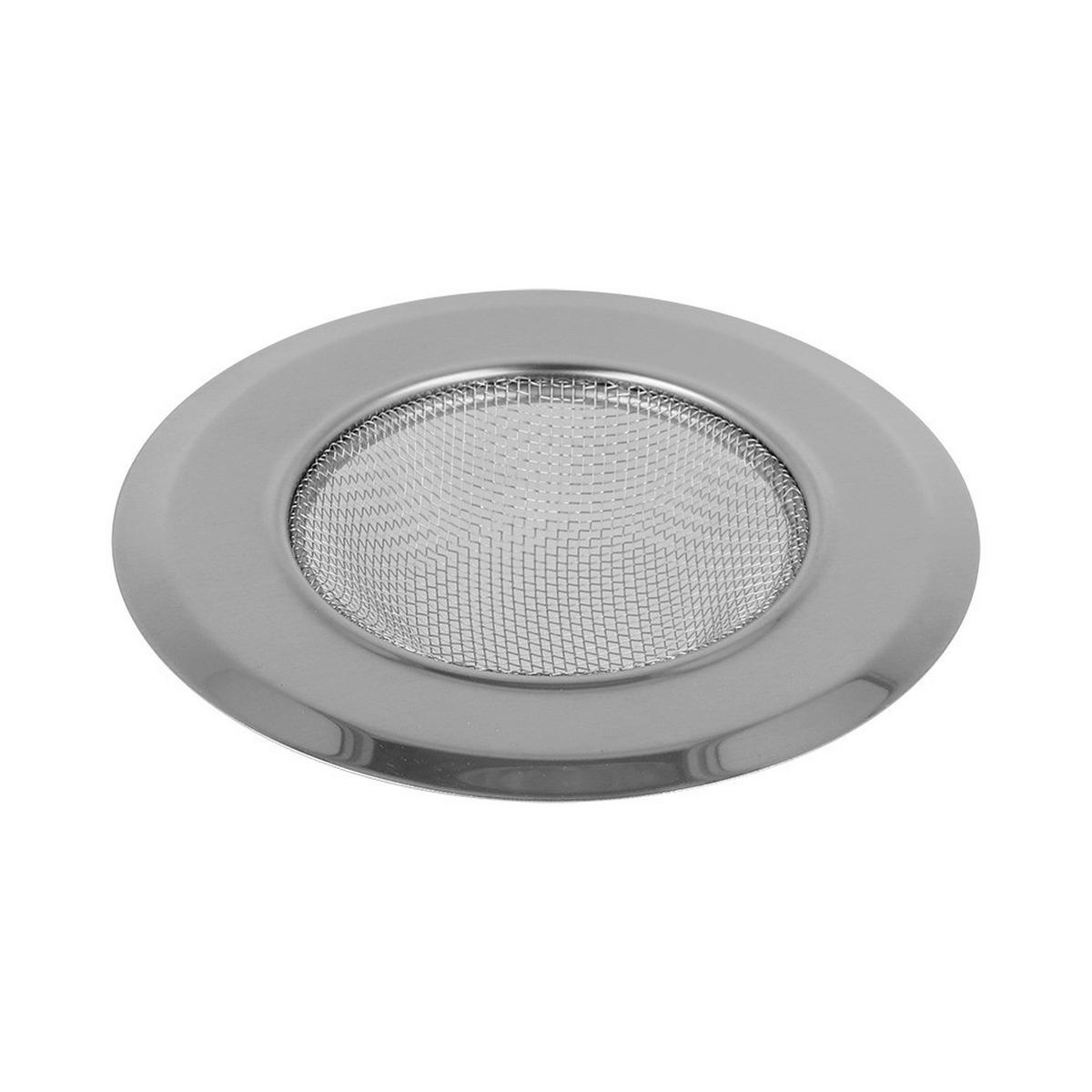 Lefolyószűrő Inox - fém (11,5/11,5/2cm) - Metaltex