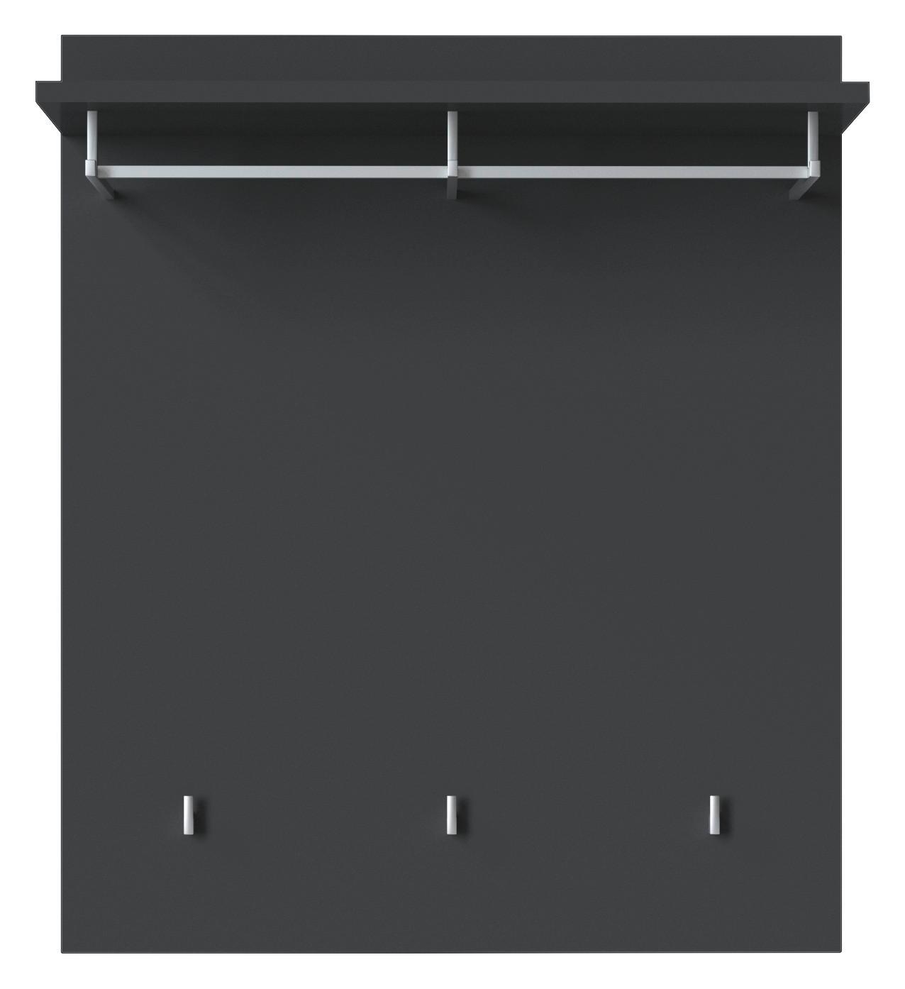 Panou cuier SPRING - antracit, Modern, material pe bază de lemn (86/101/29,6cm) - Modern Living