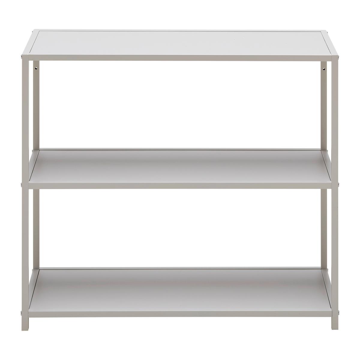 Regal Bastian Kaschmirfarben ca. 77x68x30cm - Kaschmir, Modern, Holzwerkstoff/Metall (77/68/30cm) - Based