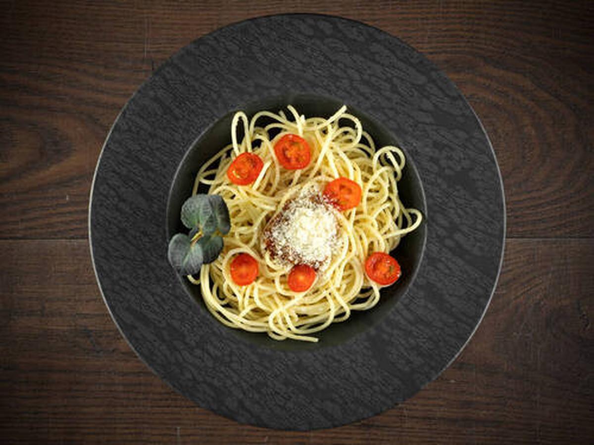 Set Krožnikov Za Testenine Schiefer Black, 4-Delni - antracit, Trend, keramika (27cm) - Creatable