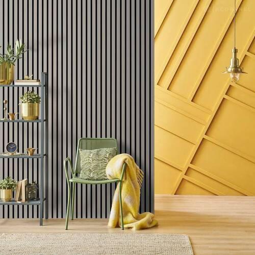 Akusztikus Fali Panel Echo - szürke, Modern, műanyag/faalapú anyag (1,44qm)