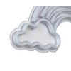 LED-DEKORATIONSLAMPA RENIBO - vit/transparent, Modern, plast (40/20/1,3cm) - Mömax