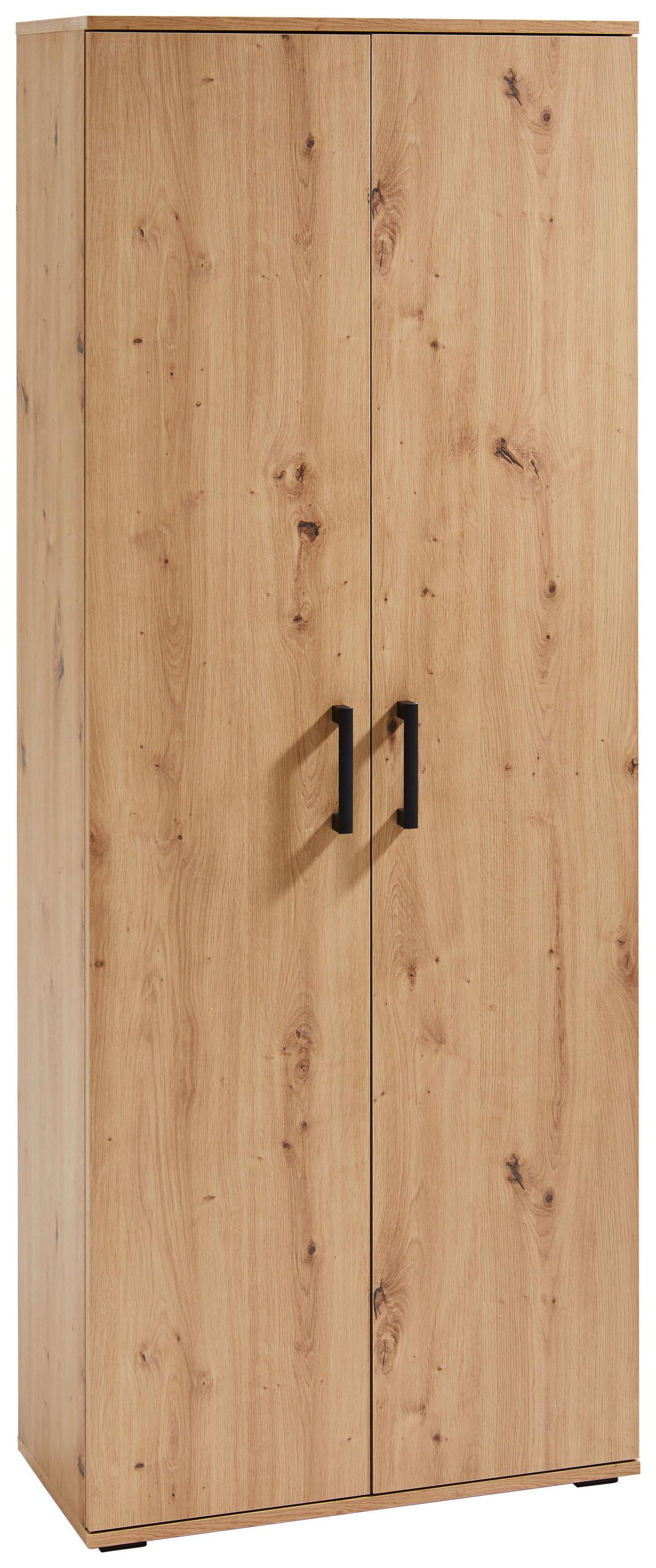 Dulap multifuncțional Bobby - culoare lemn stejar, Modern, material pe bază de lemn (70/179/34cm) - Modern Living