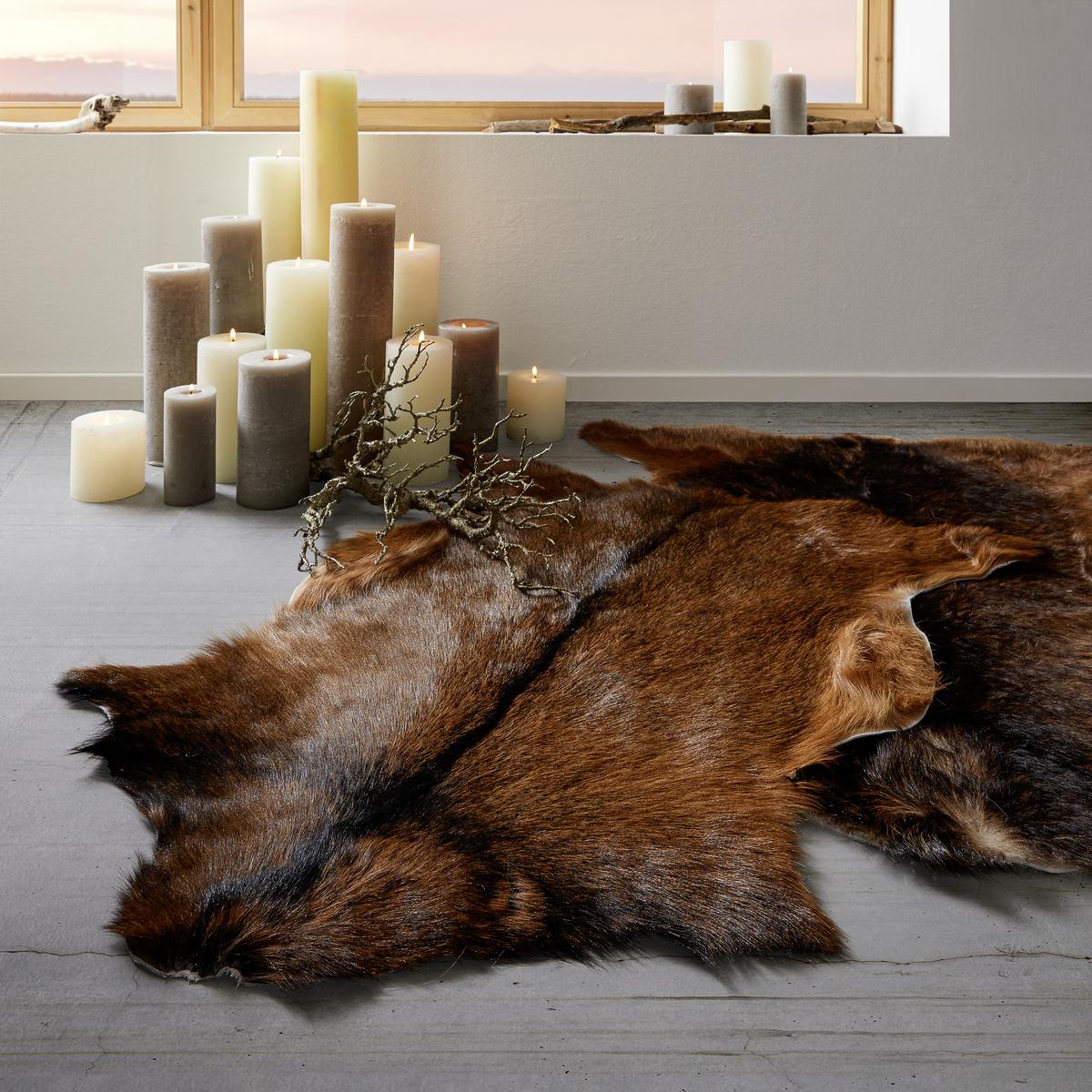 Kecskebőr Heidi 80/50 - natúr színű/barna, szőrme (80/50cm) - Modern Living