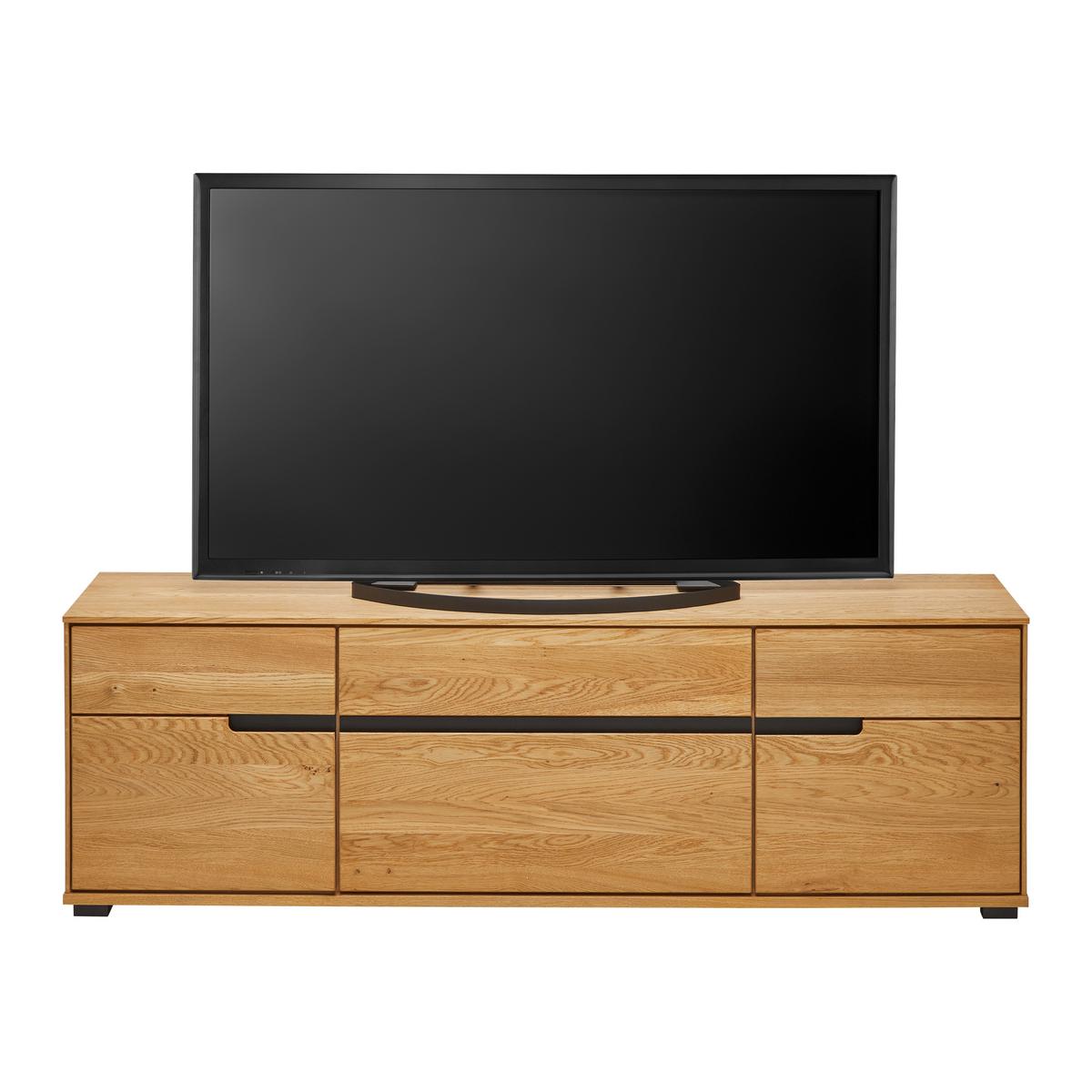 Lowboard Lola Wildeiche - LIFESTYLE, Holz/Kunststoff (162,5/55,5/40,5cm) - ecoTree