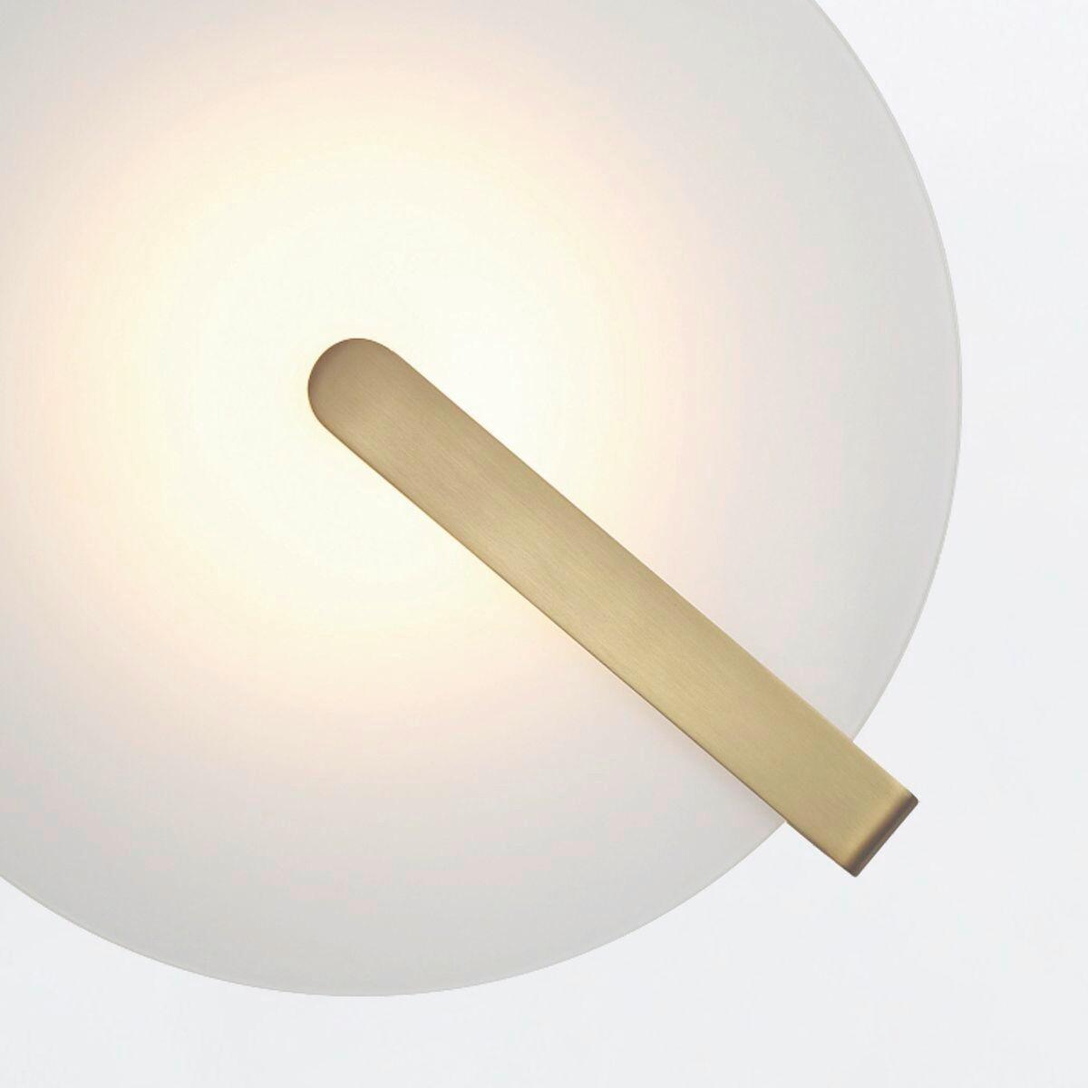 LED Mennyezeti Lámpa Qn-Nuvola-F-S-Bg - krómszínű, Basics, üveg/fém (31/9,2cm) - Elstead Lighting
