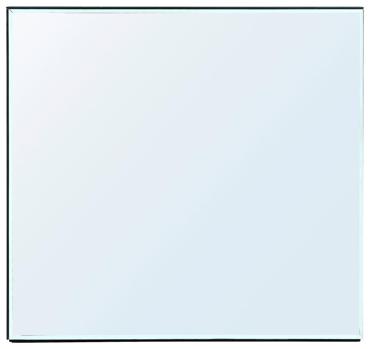 STOLIK KAWOWY KUBA - przejrzysty, Design, materiał drewnopochodny/szkło (40/40/40cm) - MID.YOU