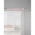 Nitasta Zavesa Olaf - roza/bela, Konvencionalno, tekstil (90/245cm) - Mömax modern living Nitasta Zavesa Olaf - roza/bela, Konvencionalno, tekstil (90/245cm) - Mömax modern living