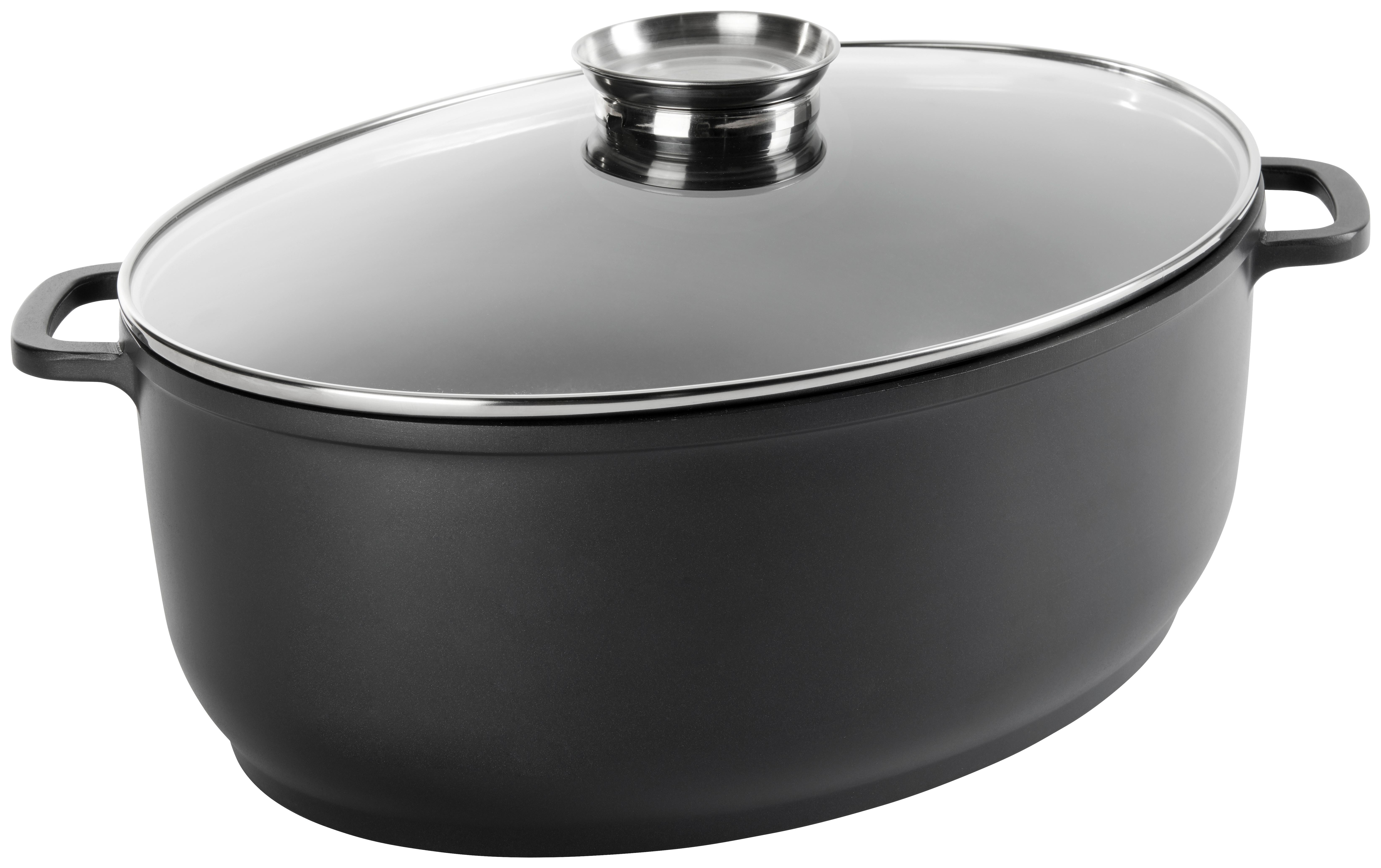 BRYTFANNA PERFECT COOKING - kolor stalowy/przejrzysty, Basics, metal/szkło (42/32/13,3cm) - Homeware Profession.