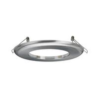 Einbaurahmen Downlight Adapter in Edelstahlfarben Ø ca. 13 cm - Edelstahlfarben, Basics, Metall (13cm) - Paulmann