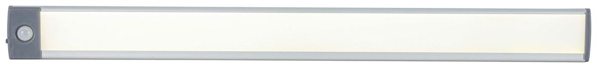 Unterbauleuchte Unti max. 4,5 Watt - Silberfarben/Grau, MODERN, Kunststoff/Metall (46/4/1cm) - Mömax