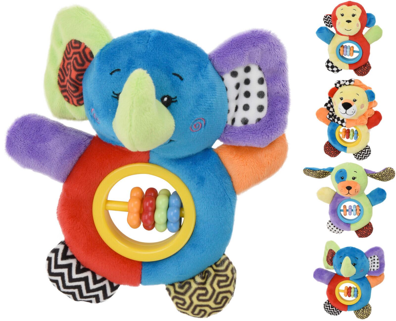 Plüss Csörgő Plüss Csörgő - többszínű, textil (15cm)