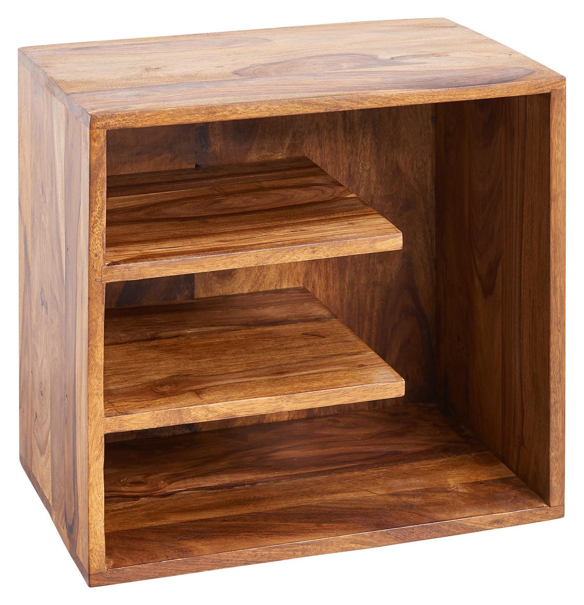 Éjjeliszekrény Mid.you - sheesham, Design, fa (43/43/30cm) - MID.YOU