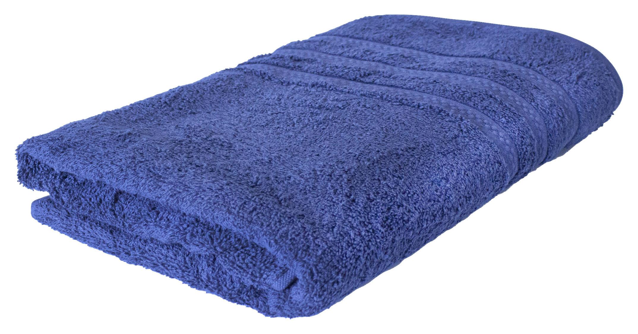 Törölköző 50/80 - kék, textil (50/80cm)