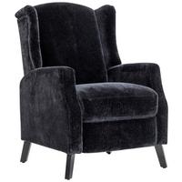 Relaxsessel Cosy Schwarz - Schwarz, MODERN, Holz/Textil (68/104/87cm) - Mömax