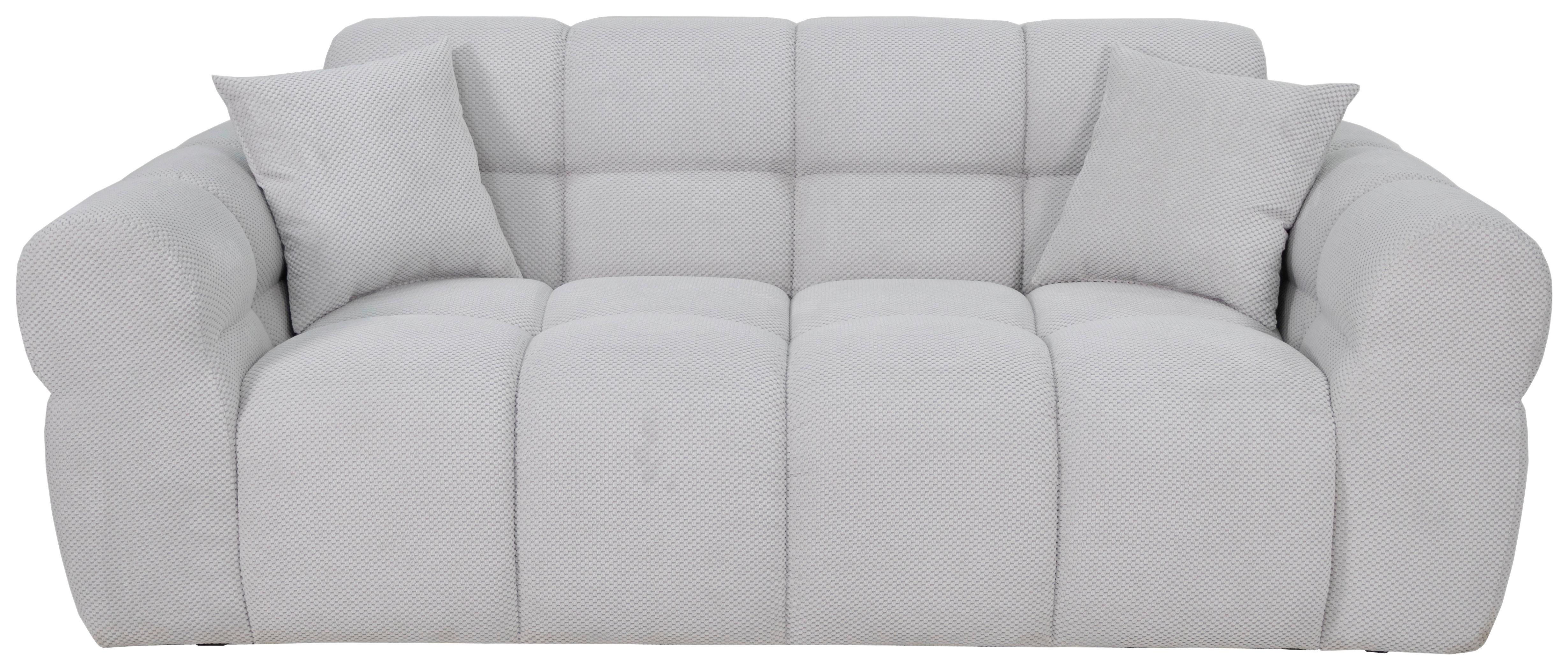 3-sed Carmen - krem barve, Moderno, tekstil (206/81/100cm)