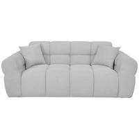 3-sed Carmen - krem barve, Moderno, tekstil (206/81/100cm)