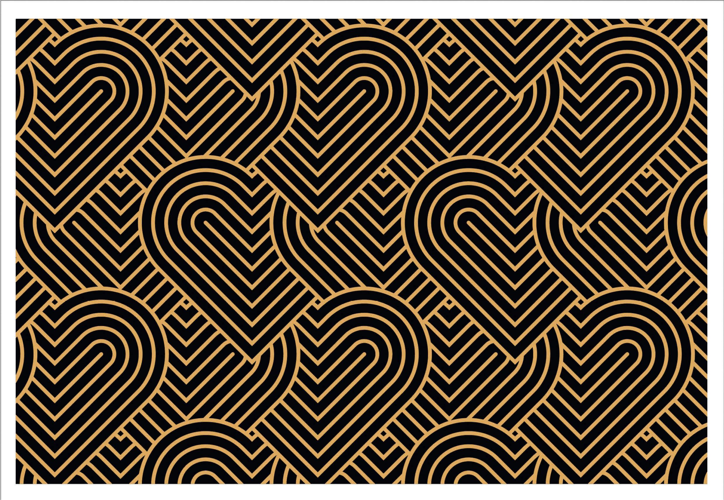 Glückwunschkarte Edelschwarz Multicolor - Basics, Papier (18/13cm)