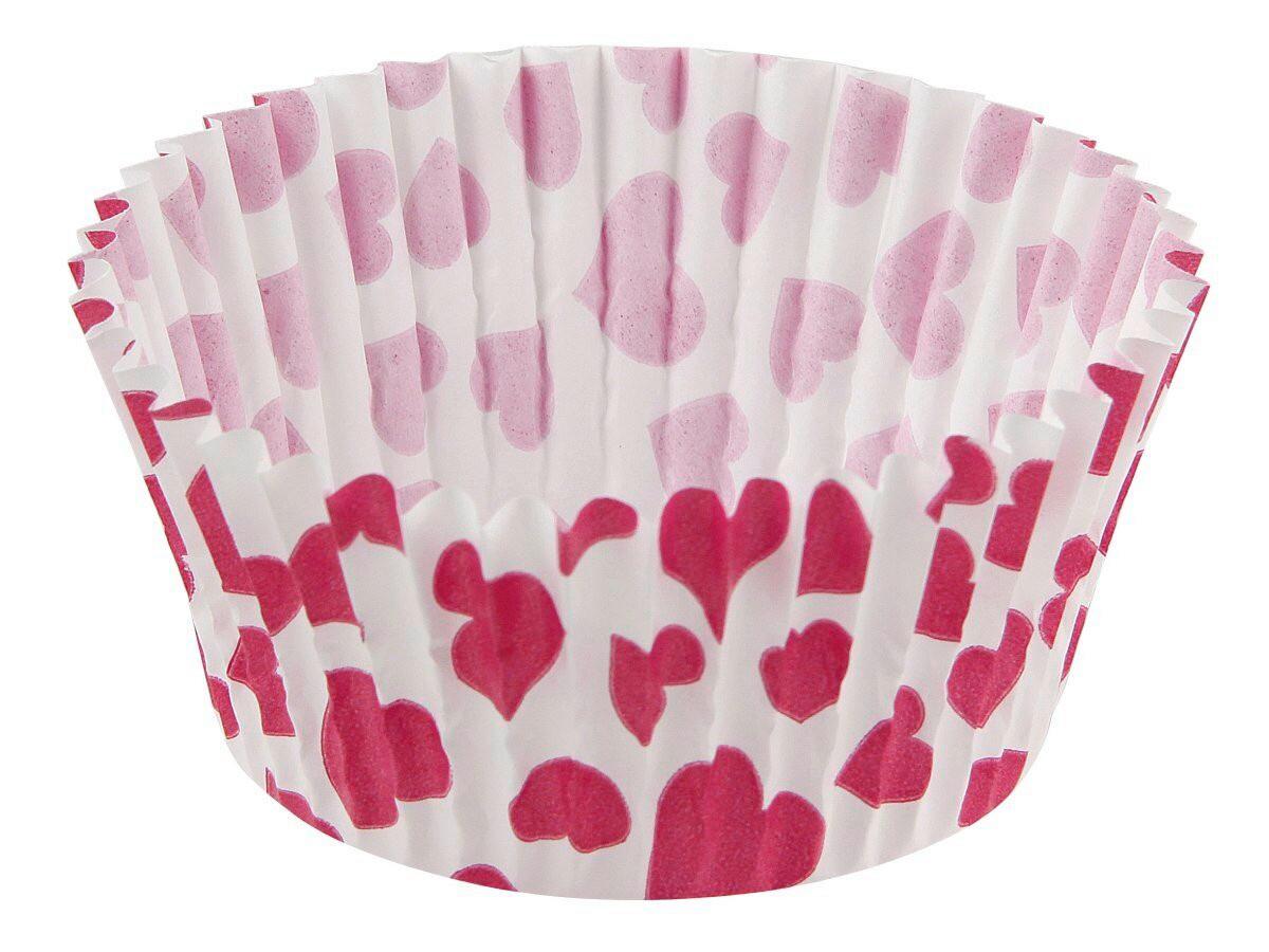 Modelčki Iz Papirja Heart - rdeča/bela, papir (7/3cm) - Fackelmann