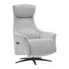 RELAXFÅTÖLJ MAXIMUS - grå/svart, Modern, metall/trä (75/110/86cm) - Premium Living