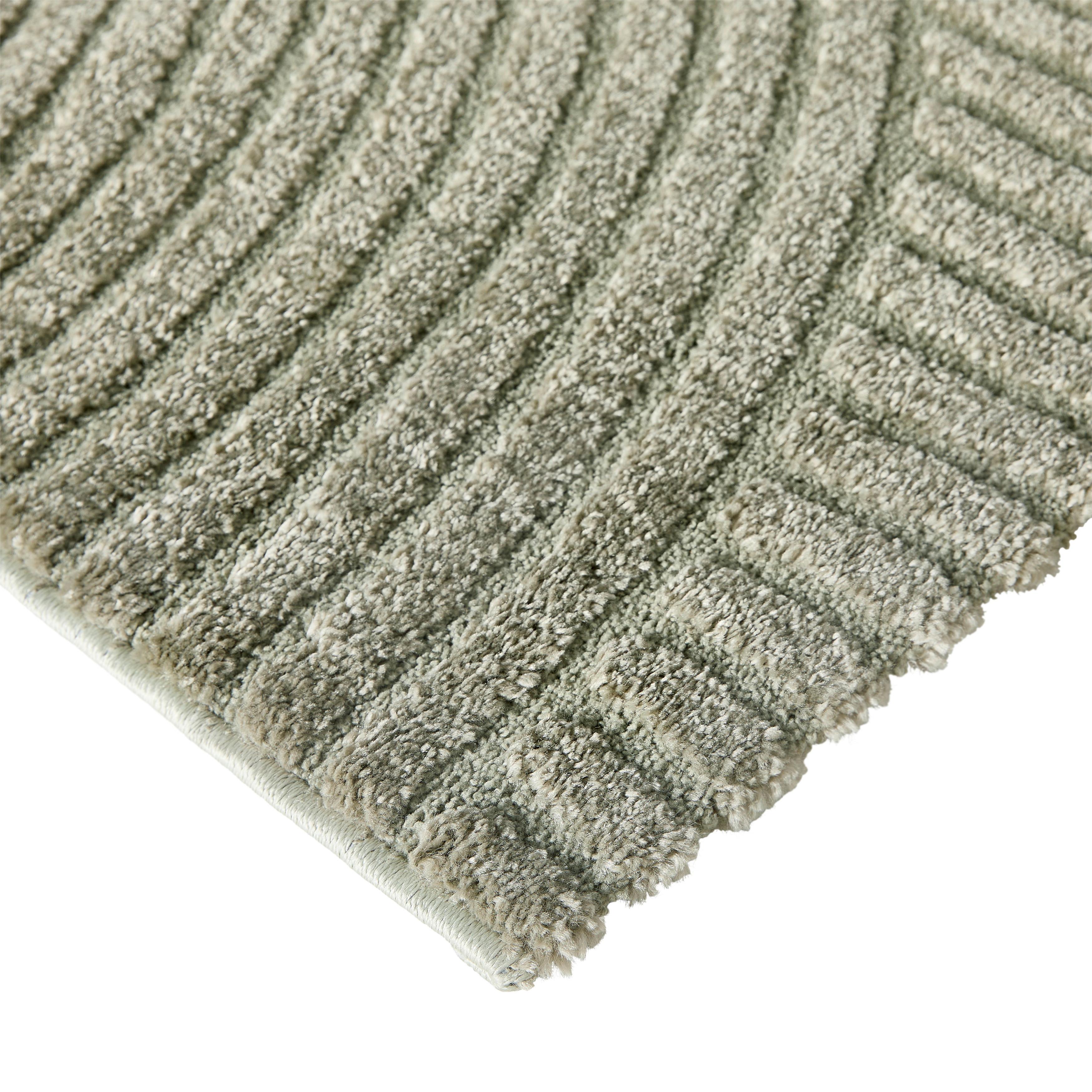 VÄVD MATTA ELIO 1 - grön, Klassisk, textil (80/150cm) - Mömax