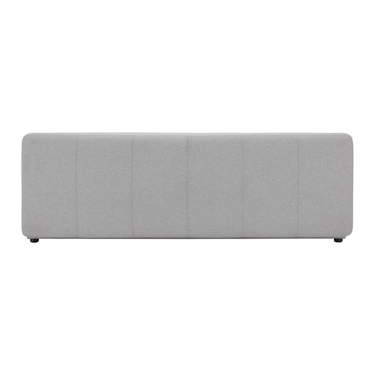 Schlafsofa Claudio Hellgrau Webstoff - Hellgrau/Schwarz, MODERN, Holz/Kunststoff (200/85/93cm) - Bessagi Home