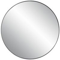 LUSTRO ŚCIENNE TONDO - czarny, Trend, metal/szkło (60/60/3,5cm) - Xora