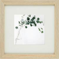 Bilderrahmen Gitta, ca. 23x23cm - Eichefarben, Glas/Holz (23/23cm) - Modern Living