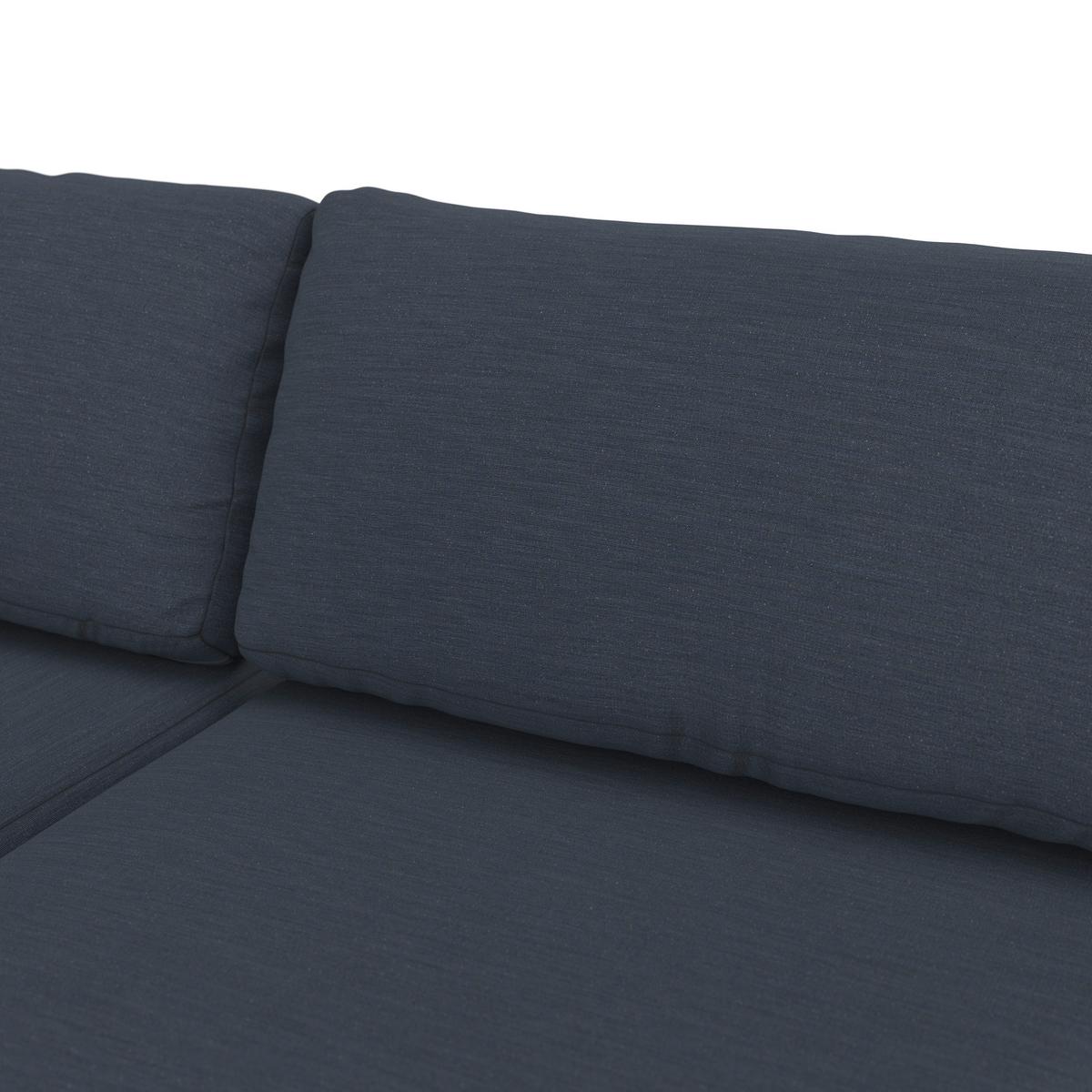 KOMPLET MEBLI TARASOWYCH CALERA - kolor naturalny/szary, Modern, tworzywo sztuczne/metal (237/160cm) - Ambia Garden