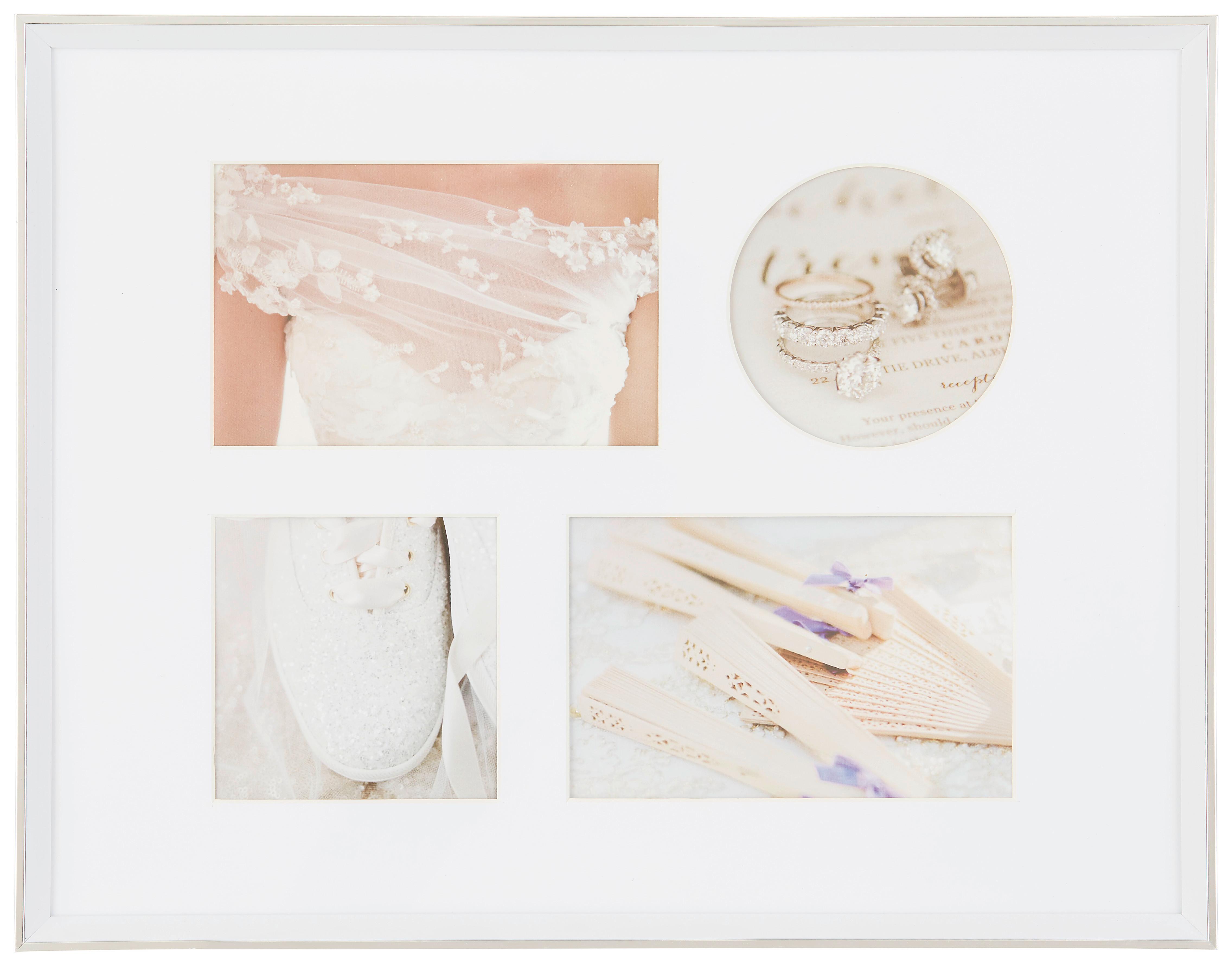 Okvir Za Slike Mara - srebrne boje, plastika (36,9/28,9/1,8cm) - Modern Living