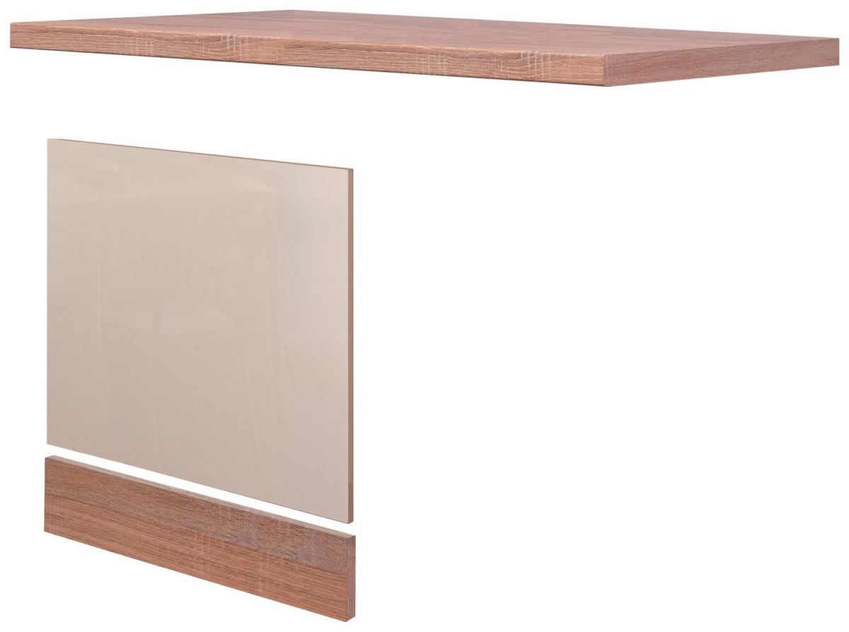 FRONT MAșINĂ DE SPĂLAT VASE NEPAL  GSP-PAKET TI - stejar Sonoma/cașmir, Modern, material pe bază de lemn (110/85/60cm) - MID.YOU