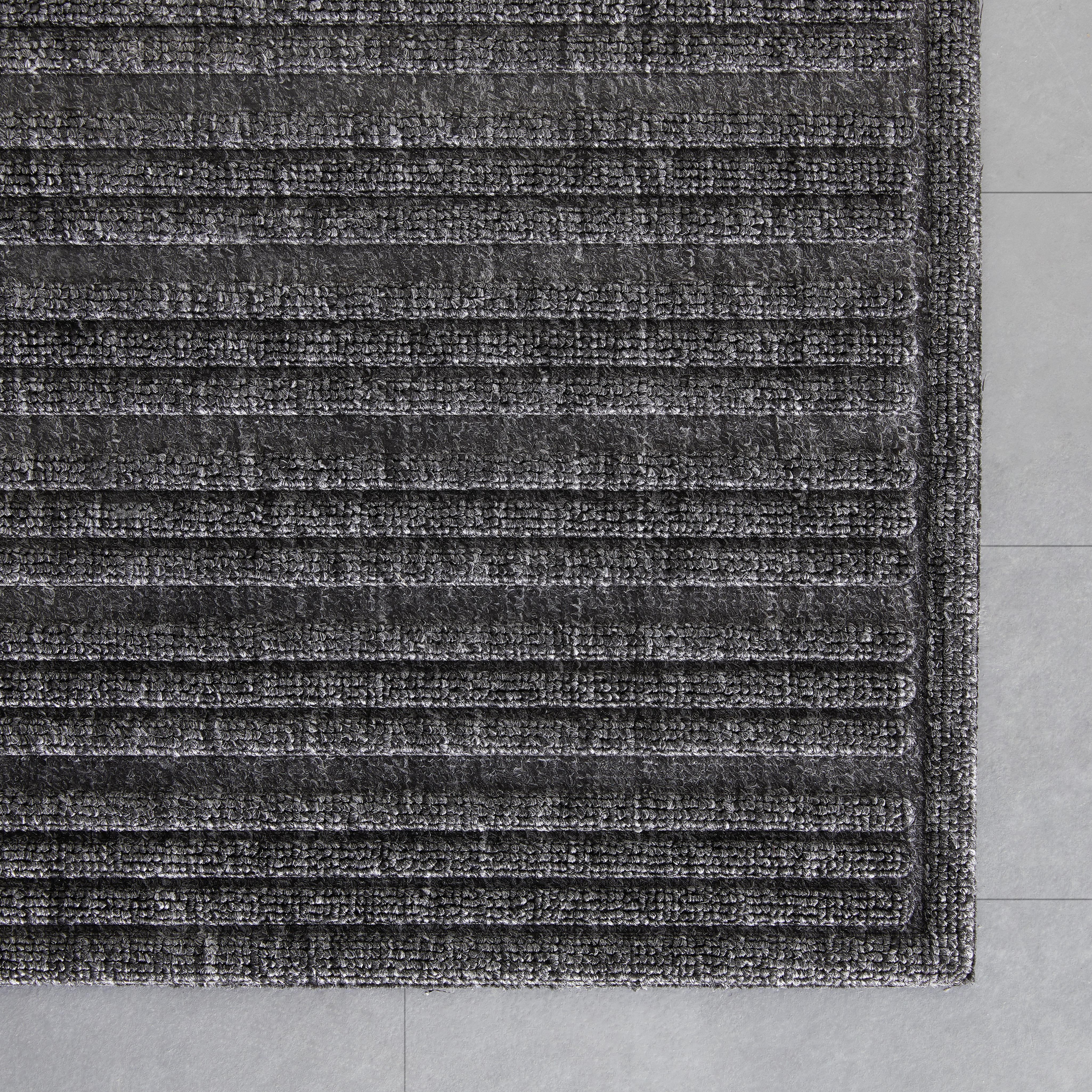 Fussmatte Bronx in Grau - Grau, Basics, Kunststoff (40/60cm) - Modern Living