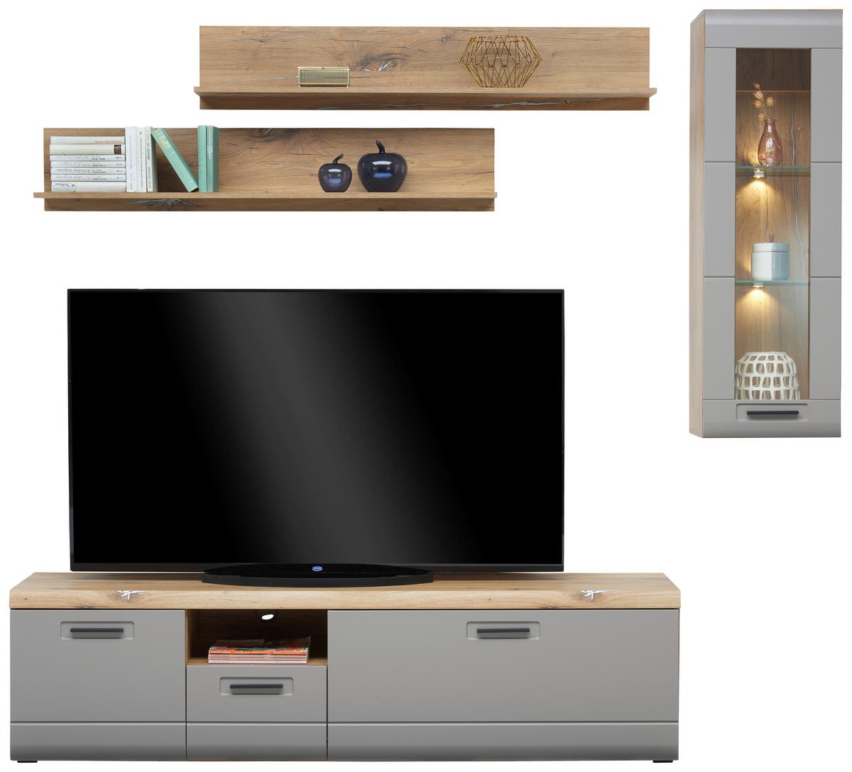 Poliță de perete Auris - Modern, material pe bază de lemn (135/25/25cm) - Modern Living