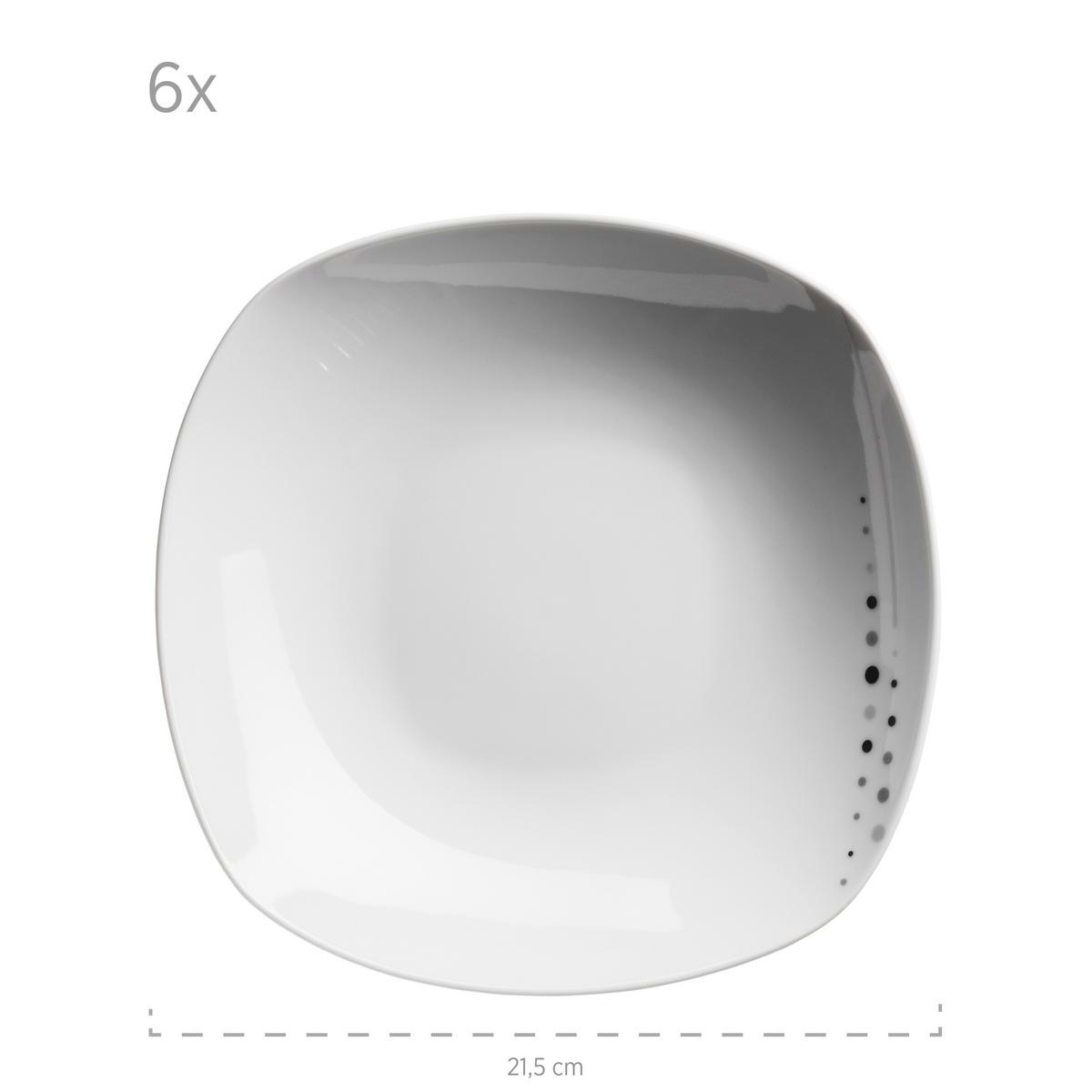 TAFELSERVICE FADILLA - Weiss, Basics, Keramik - Mäser