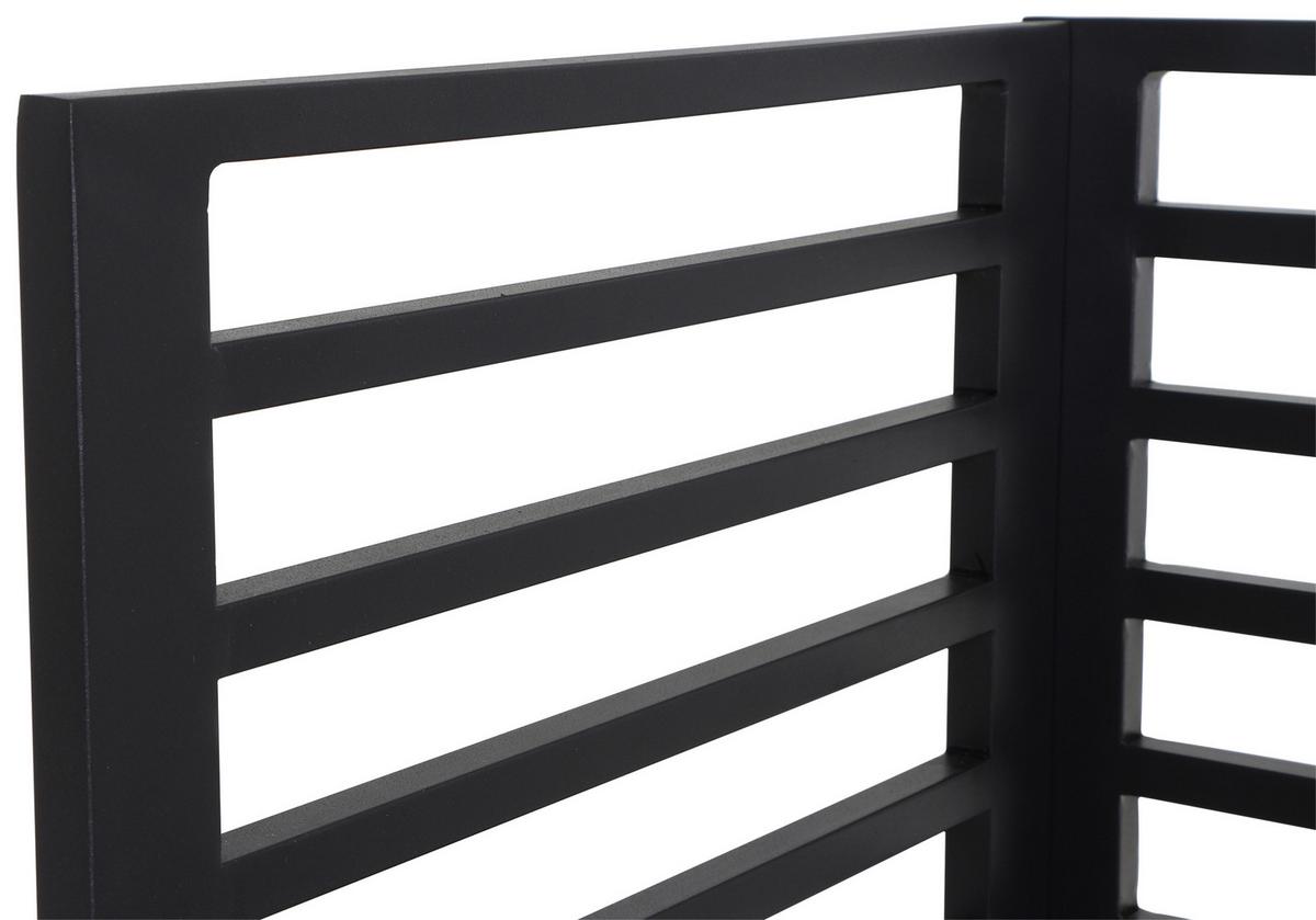 OUTDOORKÜCHE L19582 - Anthrazit, MODERN, Metall (56/90/56cm) - Siena Garden