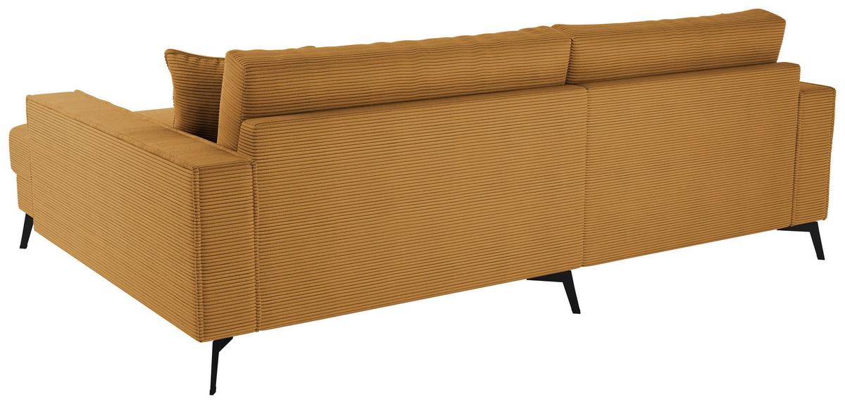 Coltar TED - galben muștar, Trend, textil (228/174cm) - Modern Living