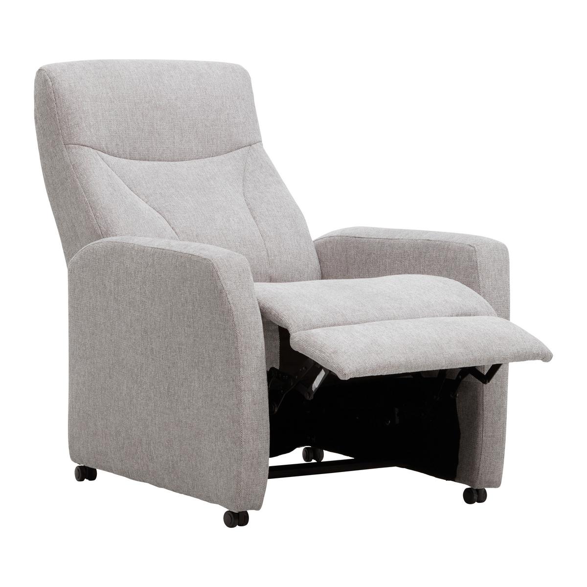 Relaxsessel Times in Grau - Grau, Modern, Kunststoff/Textil (76/110/80cm) - Mömax