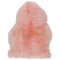 Schaffell Emma in Rosa ca. 60x45cm - Rosa, Textil (45/60cm) - Modern Living