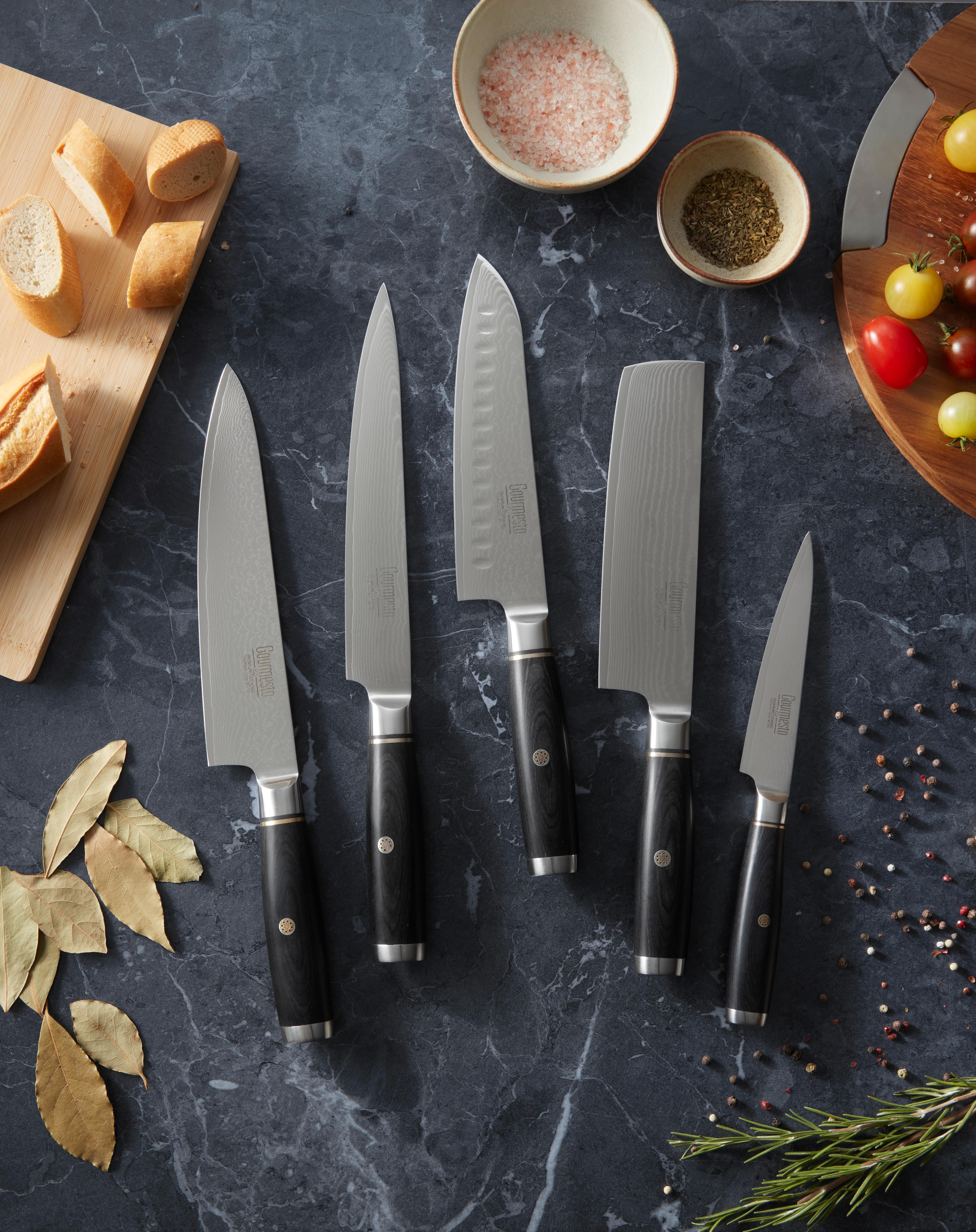 Večnamenski Nož Profi Line - srebrne barve, Moderno, kovina (22cm) - Gourmesto
