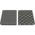 Set Podstavkov Shiva - črna/bela, Trendi, keramika (10/10cm) - Mömax modern living Set Podstavkov Shiva - črna/bela, Trendi, keramika (10/10cm) - Mömax modern living