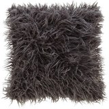 Fellkissen Svea ca.45x45cm - Dunkelgrau, Textil (45/45cm) - Mömax modern living