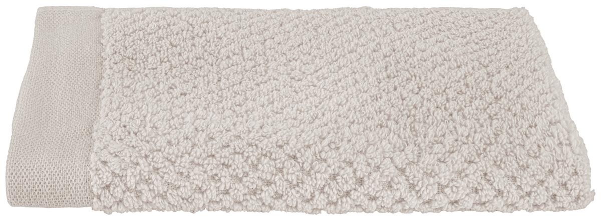 Vendégtörölköző Luise 30/50cm - ezüstszínű, Konventionell, textil (30/50cm) - Modern Living