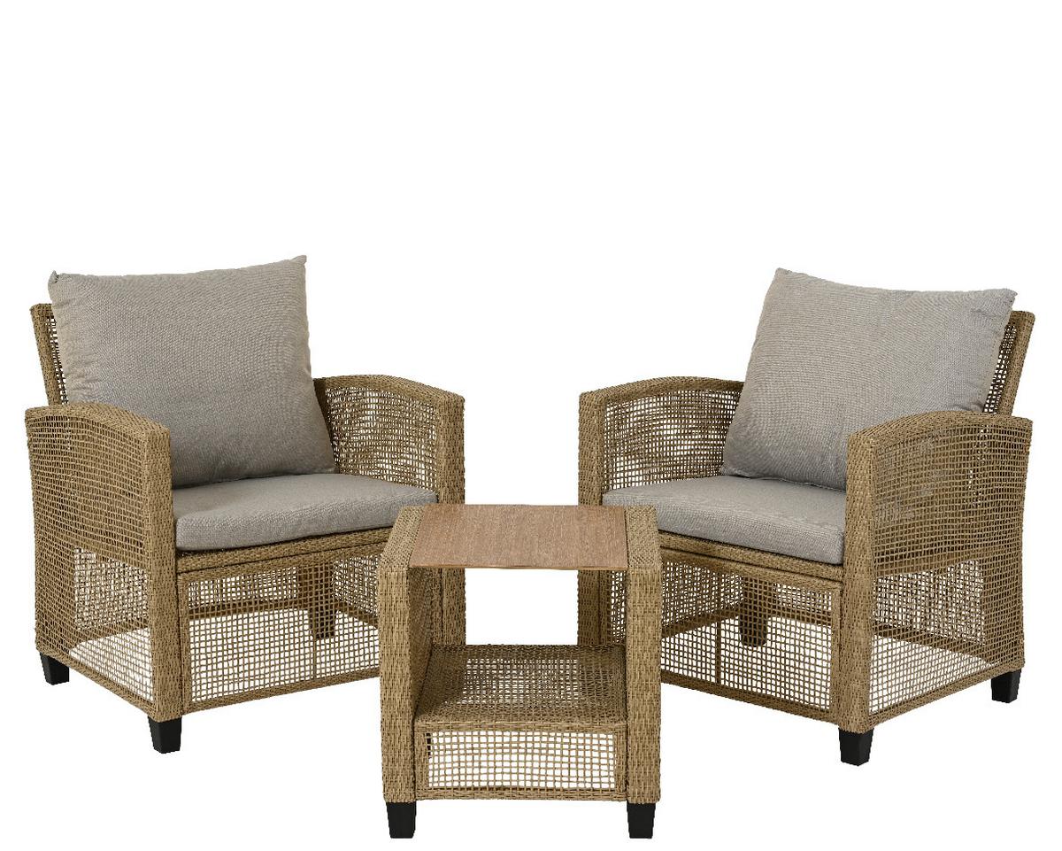 Set grădină Luan - Modern (66/75/68cm) - Modern Living