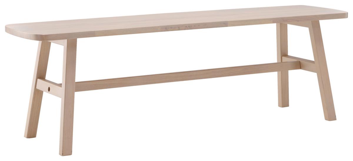 SITZBANK HÄLSÖ - Weiß, Design, Holz (140/45/35cm) - Livetastic