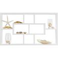 Wandregal Weiß - Weiß, MODERN, Holz (85/47,5/16cm) - Mömax modern living Wandregal Weiß - Weiß, MODERN, Holz (85/47,5/16cm) - Mömax modern living