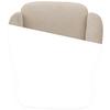 SNURRSTOL KLARA - beige/grå, Klassisk, metall/trä (66/114-155/72cm) - Mömax