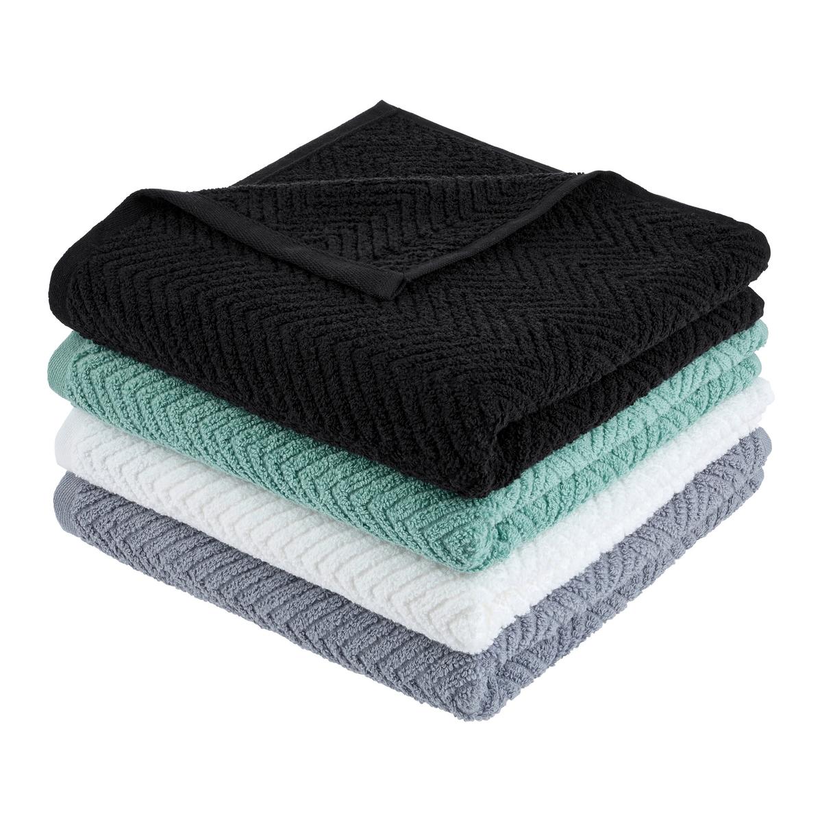 Ručnik Ocean 50x100cm - boje kadulje, tekstil (50/100cm) - Premium Living